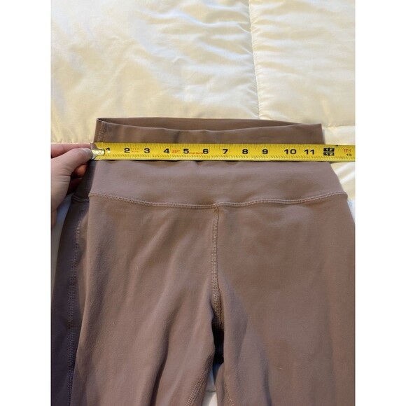 ALO Yoga High Waisted Goddess Leggings S Mauve Dusty Pink Rosewater Ballerina - Picture 7 of 8